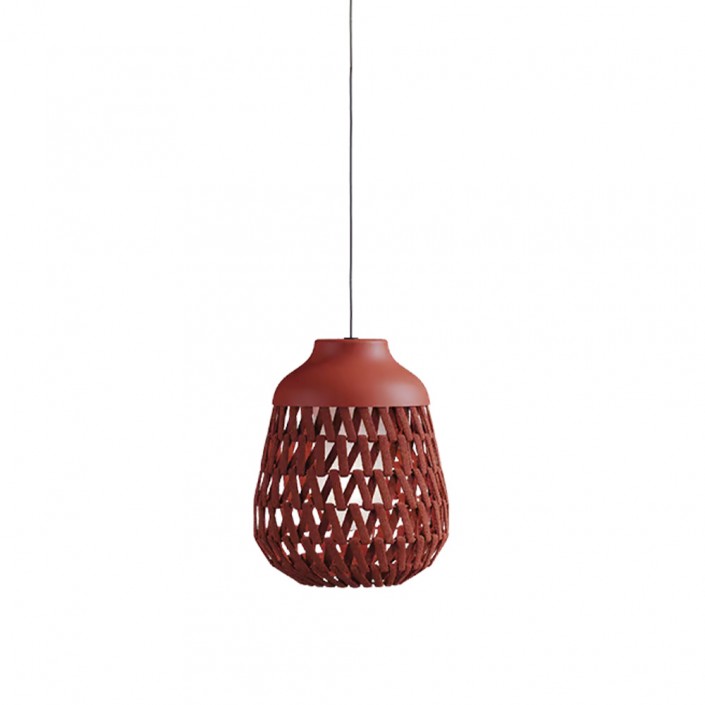 Suspension d'extérieur Stitch - LODES - small rouge craie