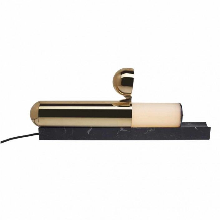 Lampe de table ISP - DCW - finition or/marbre noir