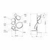 Dimensions - applique murale Tell me Stories - DCW