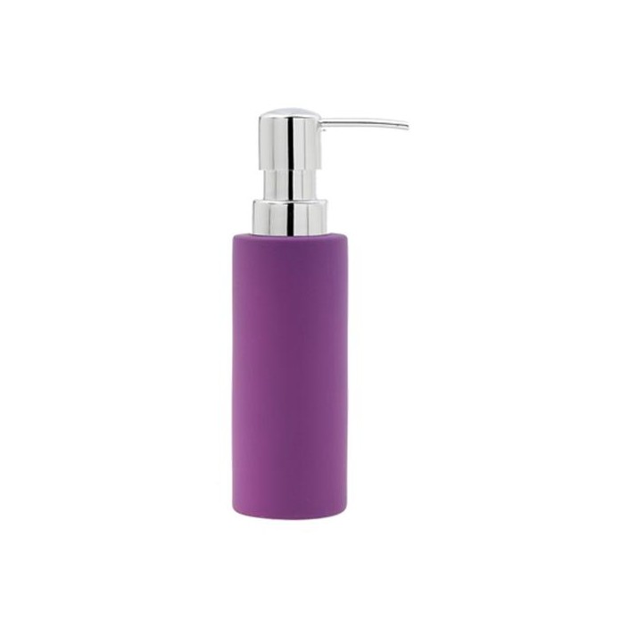 Distributeur de savon liquide Confetti Bath violet de la marque Zone