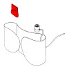Schéma pour applique Foglio - Flos - Valentedesign.com