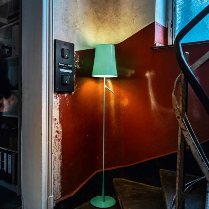 Diffuseur Birdie Grande vert  - Foscarini - pour lampe de table et lampadaire