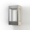 Applique murale d'extérieur Brick - Roger Pradier - finition alu vernis mat