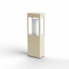 Mini Borne Brick - Roger Pradier - finition sable