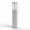 Borne d'extérieur Brick (modèle 3) - Roger Pradier - finition blanc pur