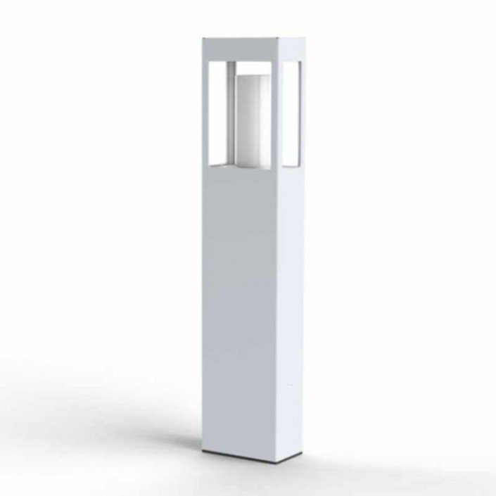 Borne d'extérieur Brick (modèle 3) - Roger Pradier - finition blanc