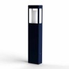 Borne d'extérieur Brick (modèle 3) - Roger Pradier - finition bleu acier