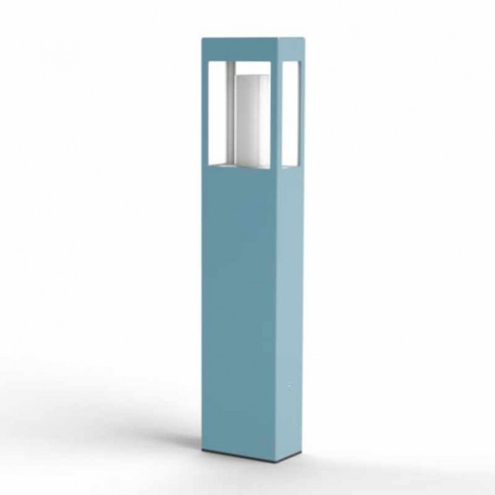 Borne d'extérieur Brick (modèle 3) - Roger Pradier - finition bleu