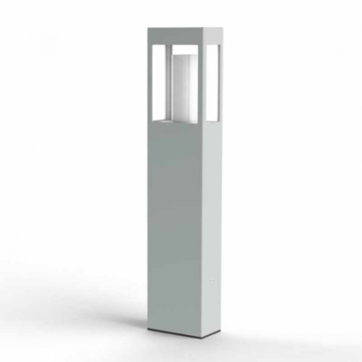 Borne d'extérieur Brick (modèle 3) - Roger Pradier - finition gris soie