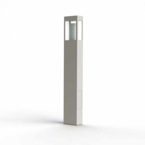 Borne Brick Modèle 4 - Roger Pradier - finition blanc pur