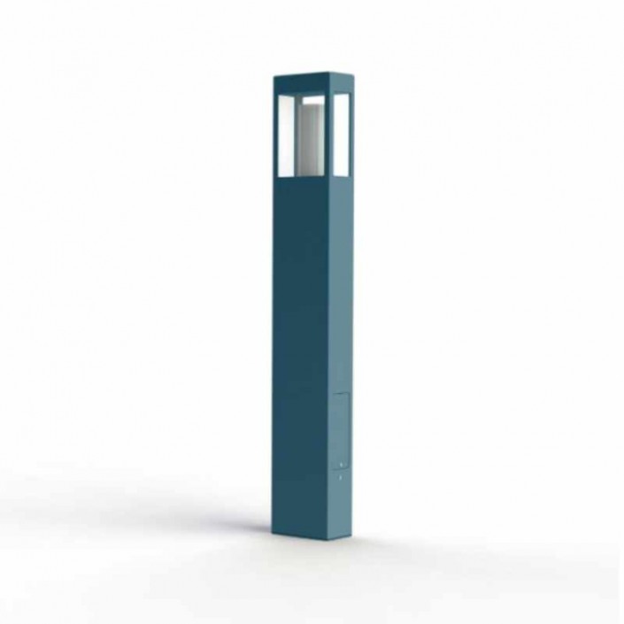 Borne Brick Modèle 4 - Roger Pradier - finition bleu