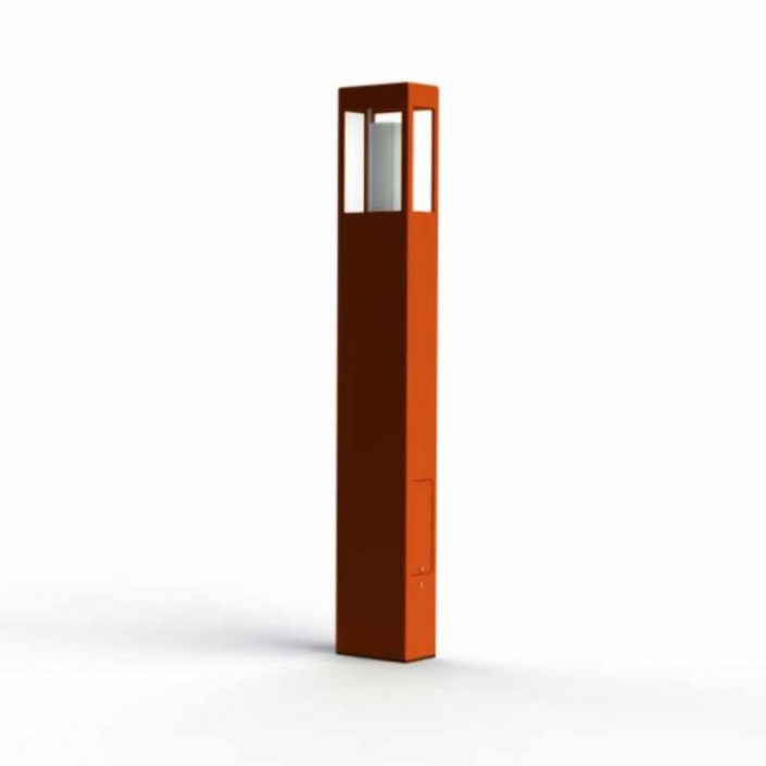 Borne Brick Modèle 4 - Roger Pradier - finition orange
