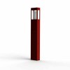 Borne Brick Modèle 4 - Roger Pradier - finition rouge tomate
