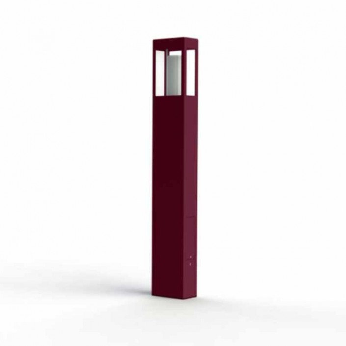 Borne Brick Modèle 4 - Roger Pradier - finition rouge vin