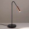 Lampe de table Volta 3537 - Estiluz - finition noir-satin gold
