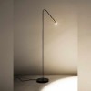 Lampadaire Volta 3538 -Estiluz - finition black-satin gold