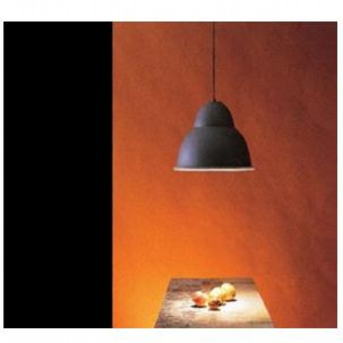 Suspension Biblio 2 finition scurodivals - gris anthracite - Viabizzuno - Valente Design
