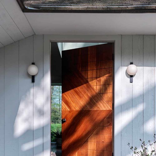 Applique murale extérieure Circ 3720X - Estiluz - finition noire