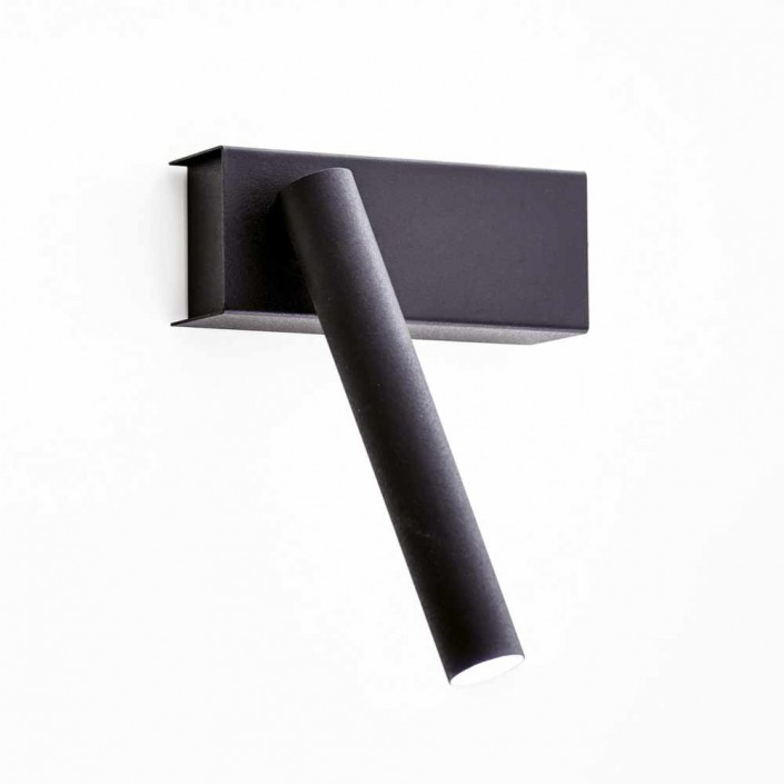 Applique / Plafonnier Mira Switch - Davide groppi - finition noir mat