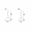 Dimensions suspension Sonora - O Luce