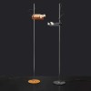 Lampadaire Spider - O Luce - finition mustard yellow et black