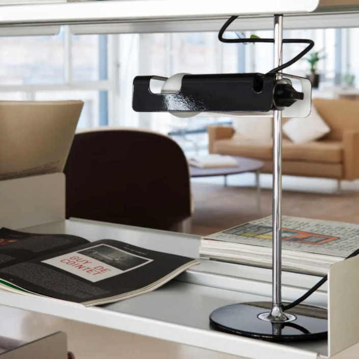 Lampe de table Spider - O Luce - finition noire