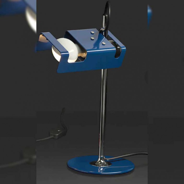 Lampe de table Mini Spider - O LUCE - finition bleu