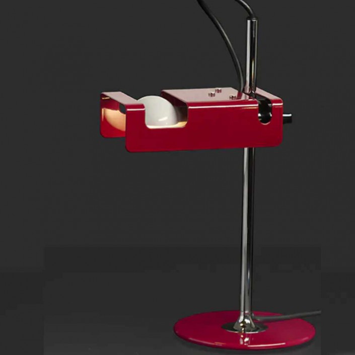 Lampe de table Mini Spider - O LUCE - finition rouge