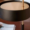 Lampe de table 1953 - O Luce - finition noir /satin gold