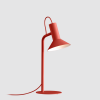 Lampe de table Roomor 3.1 - Wever&Ducré - finition rouge corail + blanc mat