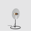 Lampe de table Mirro Table 1.0 - Wever&Ducré - finition noir mat alu brillant