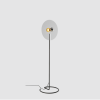 Lampadaire Mirro 2.0 - Wever&Ducré - finition noir mat alu brillant