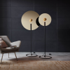 Lampadaire Mirro 2.0 - Wever&Ducré - finition noir mat or clair