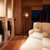 Lampadaire Mirro 3.0 - Wever&Ducré - finition noir mat or clair