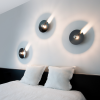 Applique / Plafonnier Mirro 2.0 - Wever&Ducré - finition noir mat chrome noir