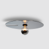 Applique / Plafonnier Mirro 2.0 - Wever&Ducré - finition noir mat chrome noir
