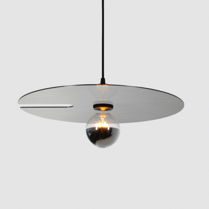 Suspension Mirro 2.0 - Wever&Ducré - finition noir mat alu brossé