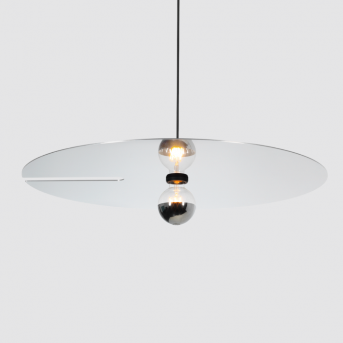 Suspension Mirro 3.0 - Wever&Ducré - finition noir mat alu brillant