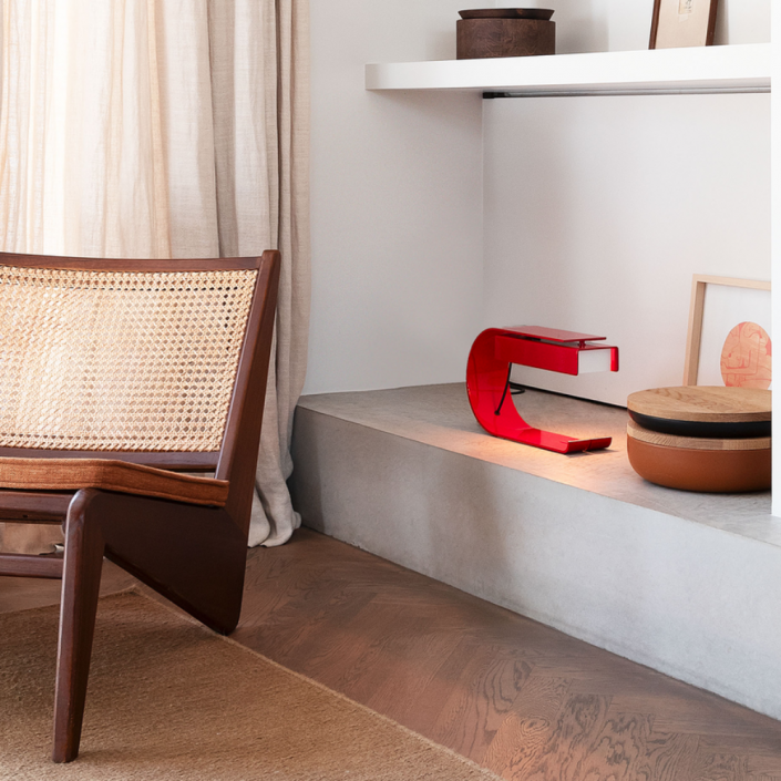 Lampe de table CG01 - Wever&Ducré - finition rouge