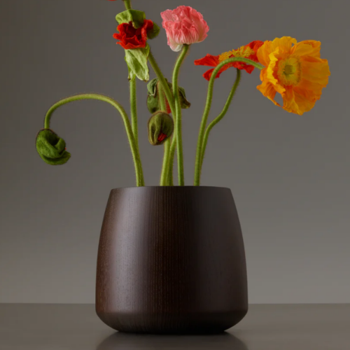 Vase Onyo - Decor Walther - finition frêne