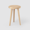 Tabouret Onyo Hocker - Decor Walther - finition marron clair