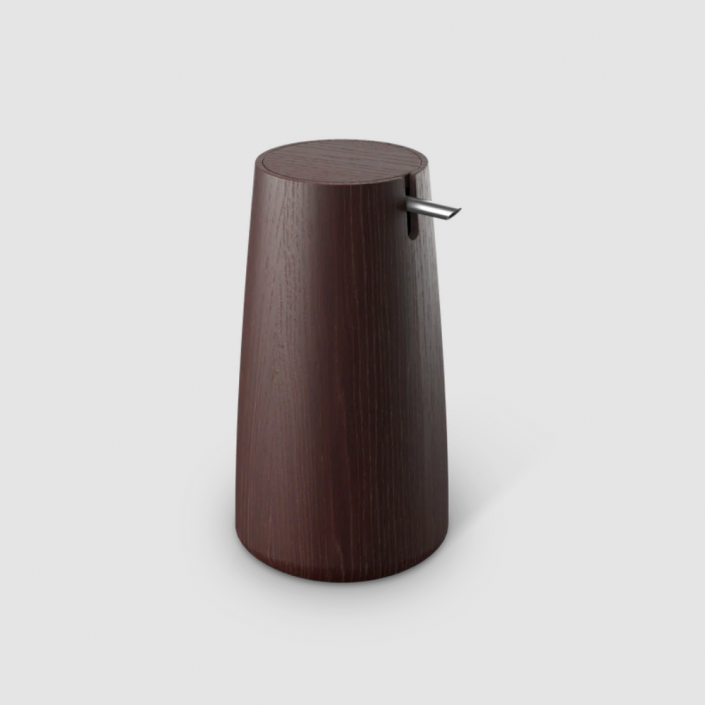 Distributeur de savon Onyo SSP - Decor Walther - finition marron foncé