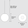 Suspension Non Random - Lodes - dimensions