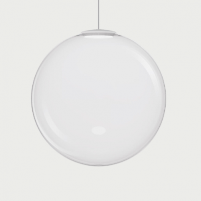 Suspension Non Random - Lodes - finition clear frosted white