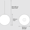 Suspension Non Random - Lodes - dimensions