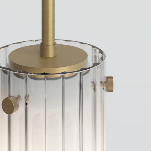 Suspension Ottavino Pendant - Astro lighting - finition laiton brosse mat