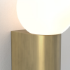 Applique ortona  single - Astro lighting - finition laiton brossé mat