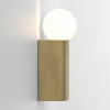 Applique ortona  single - Astro lighting - finition laiton brossé mat