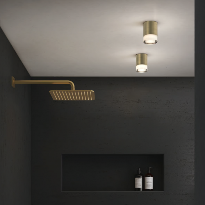 Plafonnier Ottawa - Astro lighting - finition laiton brossé mat