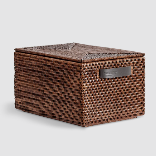 Panier Basket Box - Decor walther - finition foncé